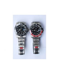 Rolex GMT-Master II 116710LN Black Ceramic Bezel Black Dial Bracelet BP A2813 BP V2 (Correct Hand Stack)